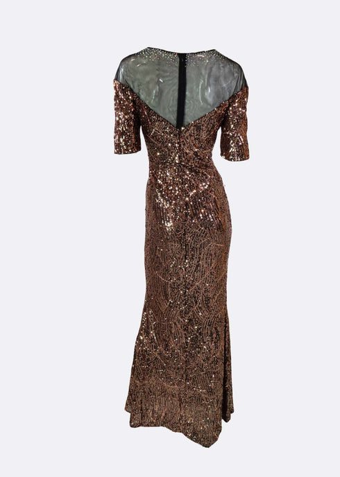 Diamond Vedette Mermaid Gown